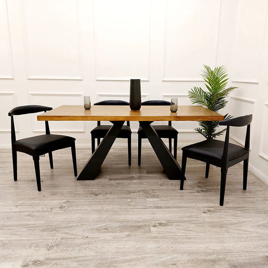 Axel Solid Wood Dining Table
